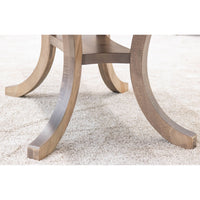 Charleston Double Pedestal Maple Wood Amish Extending Dining Table | DS