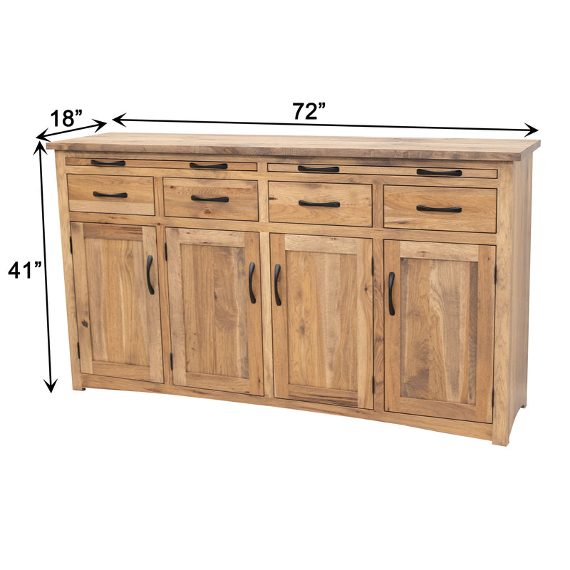 Apple Creek Settler's White Oak Wood Buffet | DS