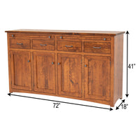 Apple Creek Settler's Cherry Wood Buffet | MC