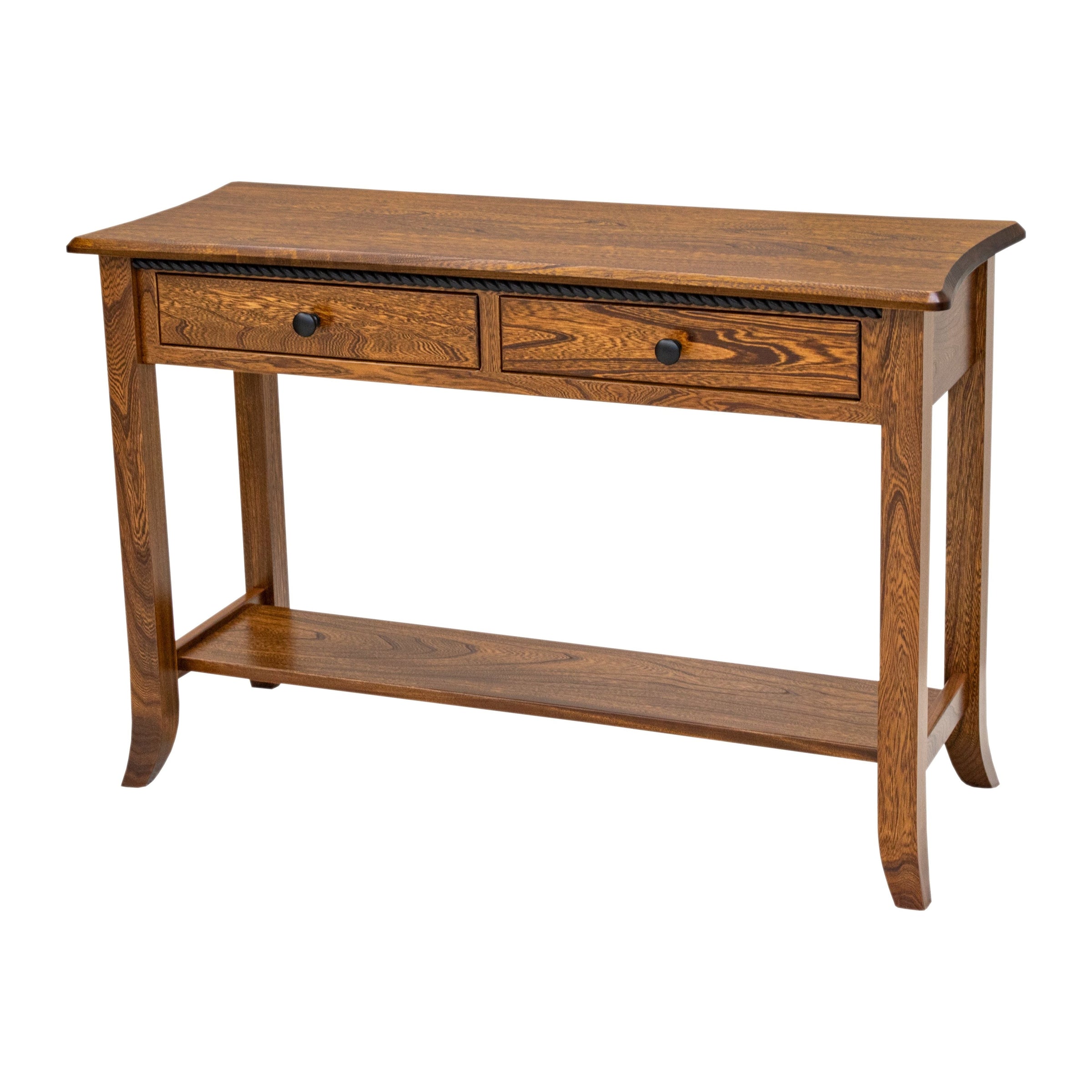 Apple Creek Elm Wood Open Sofa Table | MC
