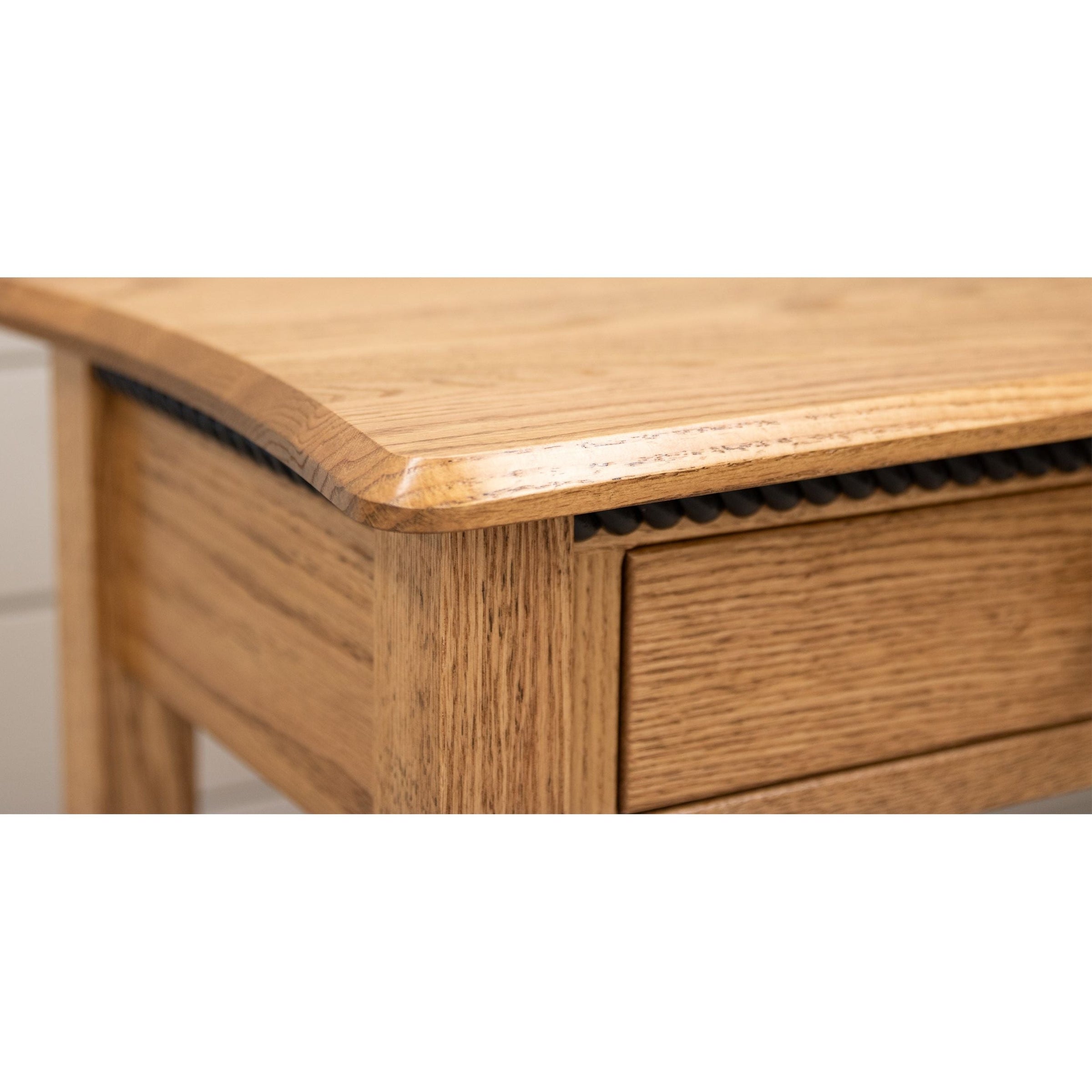 Apple Creek Oak Wood Open Sofa Table | FW