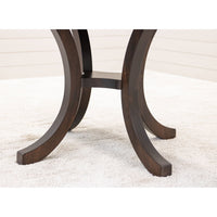 Charleston Single Pedestal Maple Wood Extending Dining Table | BV