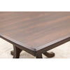 Charleston Single Pedestal Maple Wood Extending Dining Table | BV