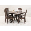 Charleston Single Pedestal Maple Wood Extending Dining Table | BV