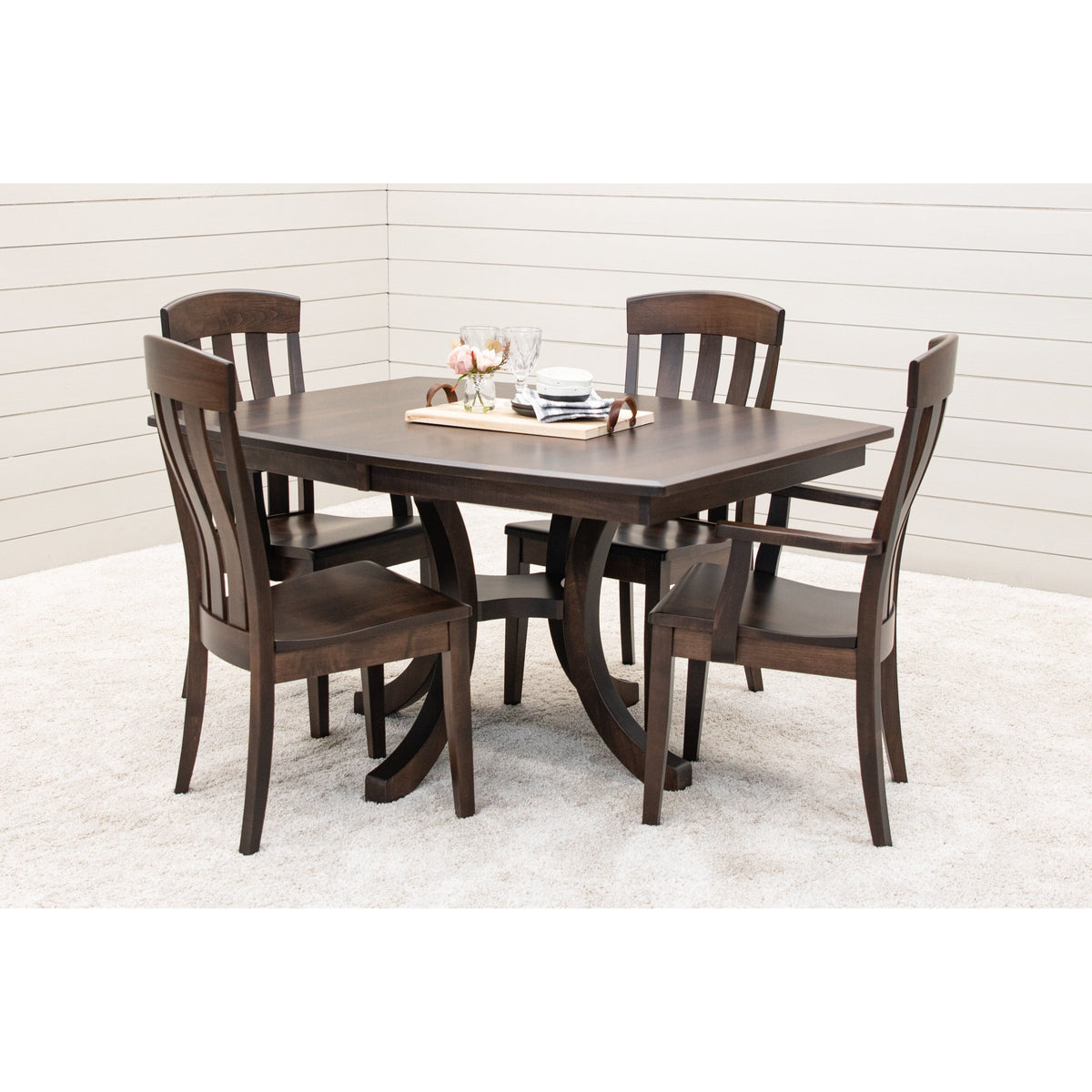 Orchid Maple Wood Side Dining Chair | BV
