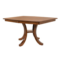 Charleston Single Pedestal Maple Wood Extending Dining Table | BOS