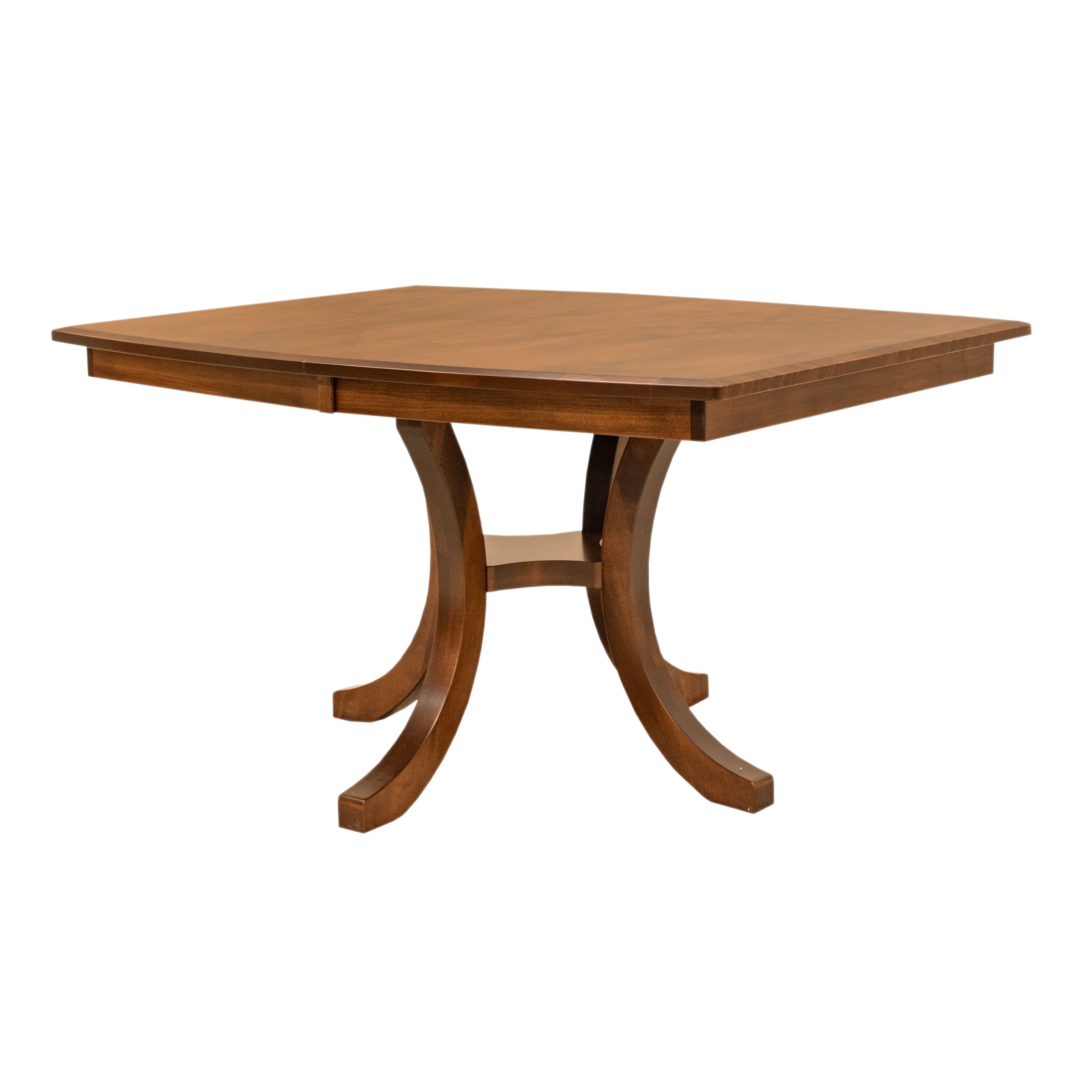 Charleston Single Pedestal Maple Wood Extending Dining Table | HC
