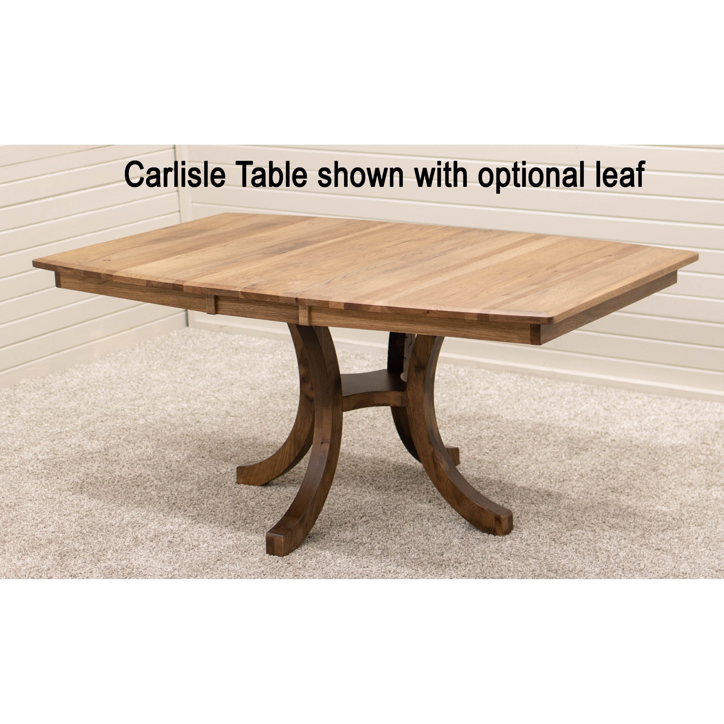 Charleston Single Pedestal Black & Cherry Wood Extending Dining Table | M-EB&CHY-MC