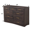 Cameron Amish 9-Drawer Tall Dresser