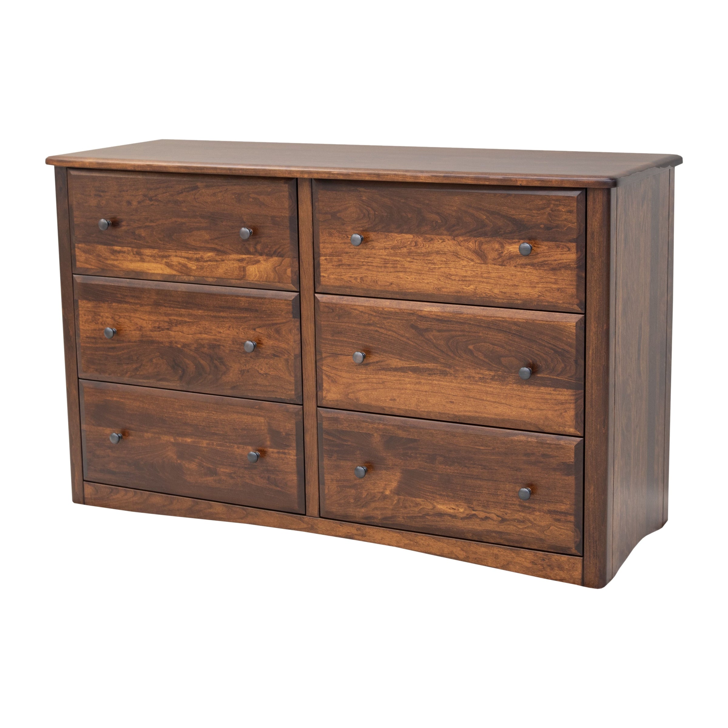 Cameron Amish 6-Drawer Low Dresser