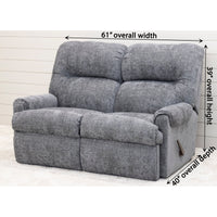 Cosmo Reclining Loveseat