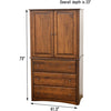 Cameron Amish Armoire