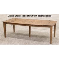 Mid Century Classic White & Wood Extending Dining Table | O-GW&RWO-SB