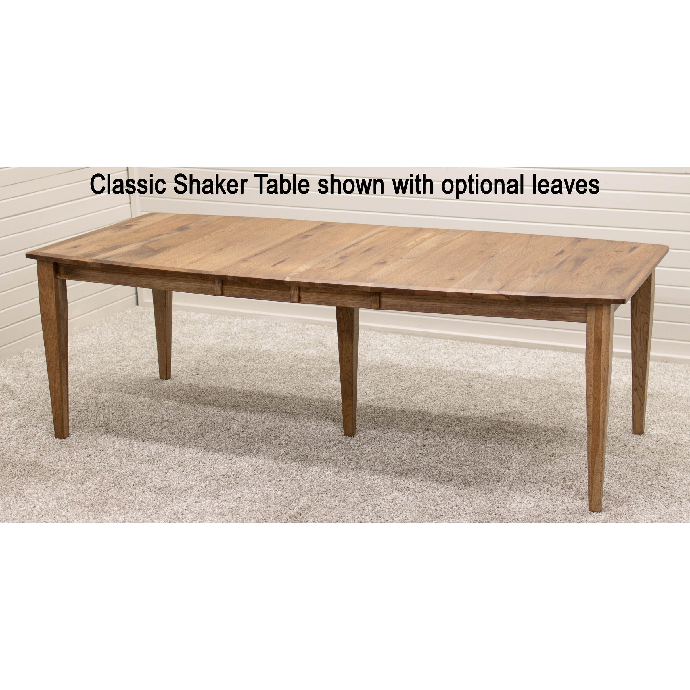 Mid Century Classic White & Wood Extending Dining Table | O-GW&RWO-SB