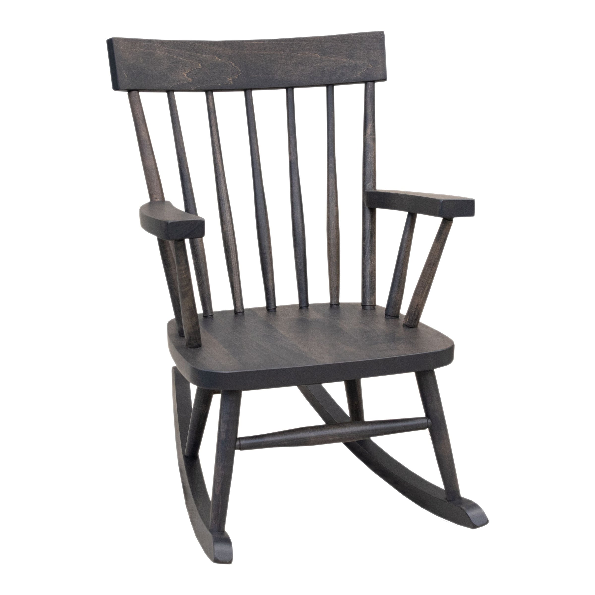 Child's Amish Maple Wood Comb Back Rocker | GS