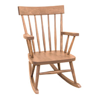 Child's Amish Maple Wood Comb Back Rocker | WB