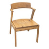 Cardinal White Oak Wood Mid Century Dining Chair | DS