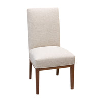 Chestnut Upholstered Side Dining Chair | C2-39