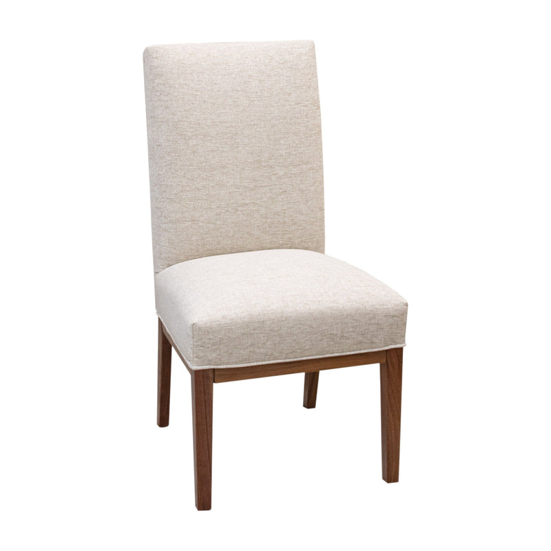 Chestnut Upholstered Side Dining Chair | C2-39