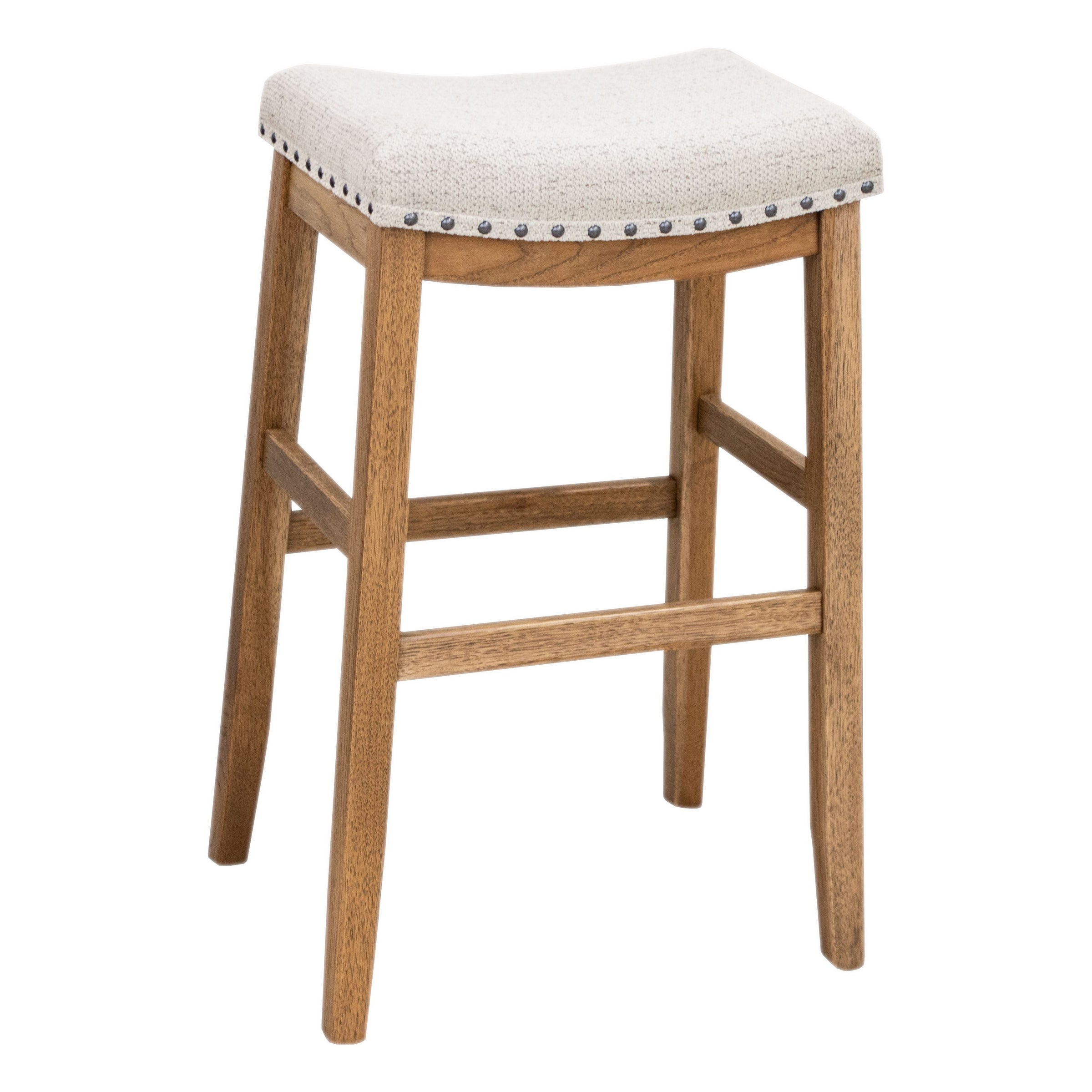 Coastal 24" Hickory Wood Bar Stool | CO