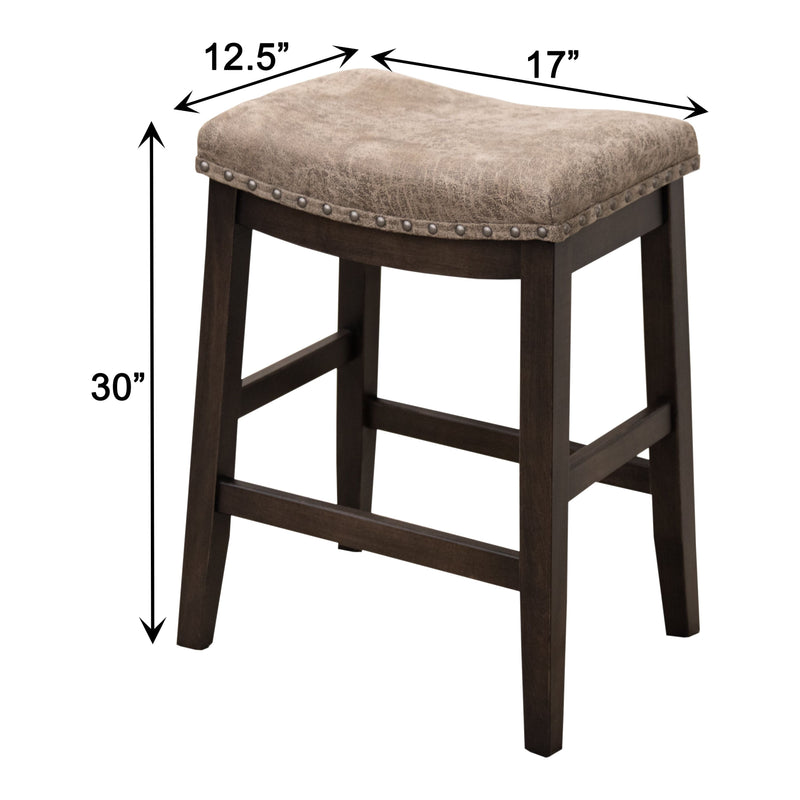 Coastal 24" Maple Wood Bar Stool | CO