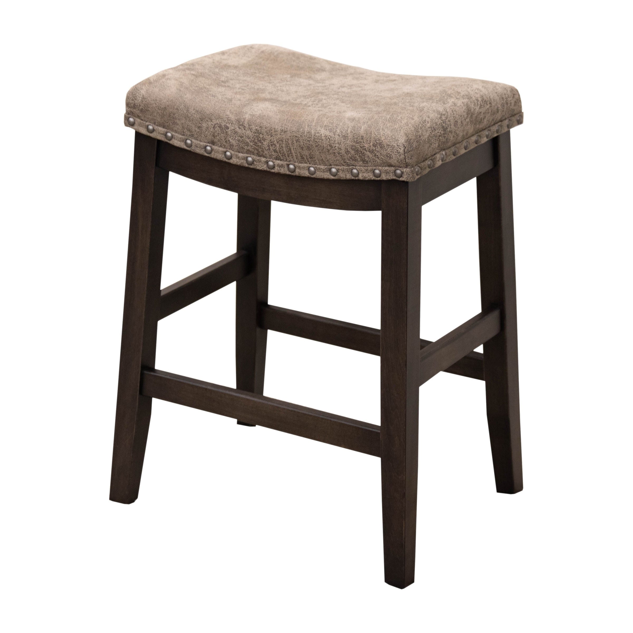 Coastal 24" Maple Wood Bar Stool | DK