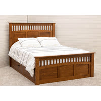 Cortland Amish Mission Storage Platform Bed
