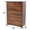 Millersburg Amish Chest of Drawers
