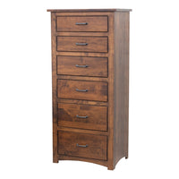 Millersburg Amish 6-Drawer Lingerie Dresser
