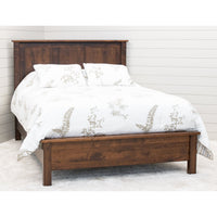 Millersburg Amish Wood Panel Bed