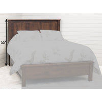 Millersburg Amish Solid Wood Headboard Only