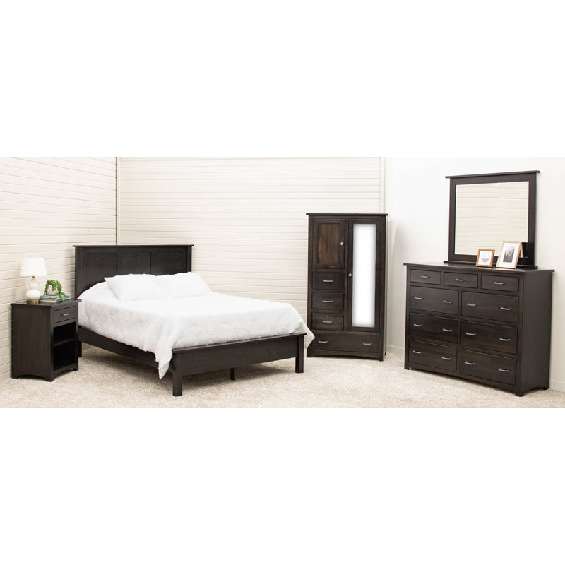 Millersburg Wood Panel Bed