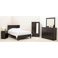 Millersburg Wood Panel Bed