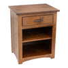 Millersburg Amish 1-Drawer, Open Nightstand