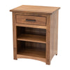 Millersburg Amish 1-Drawer, Open Nightstand