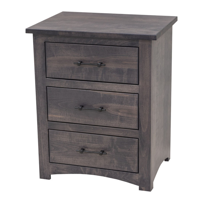 Millersburg Amish 3-Drawer Nightstand