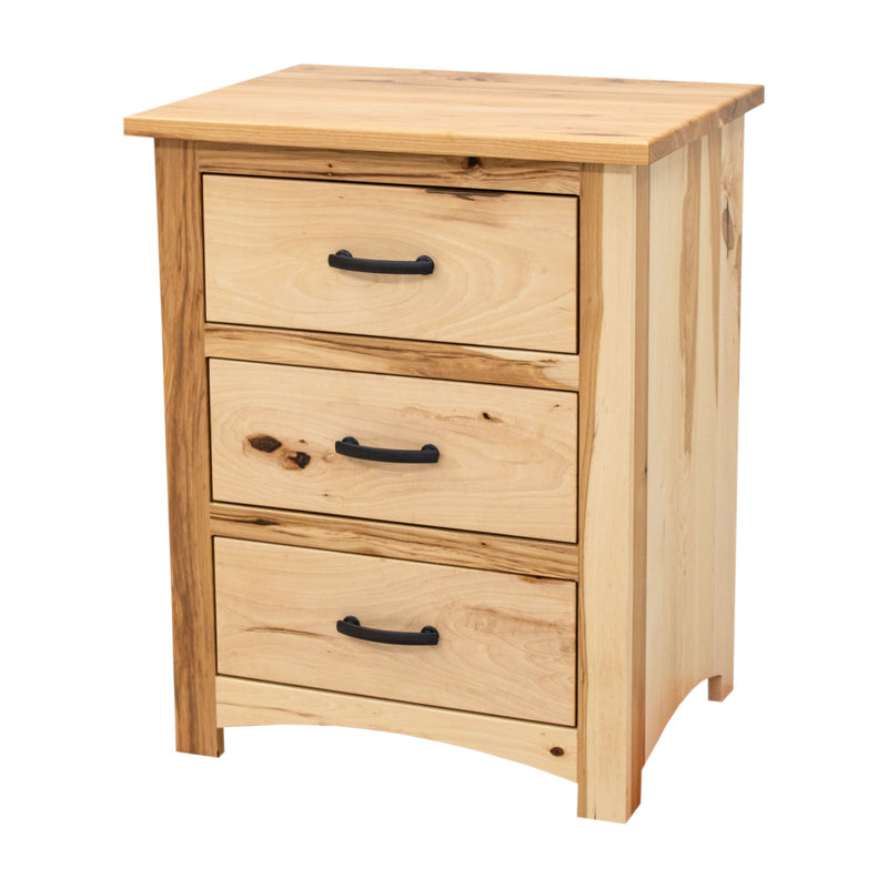 Millersburg Amish 3-Drawer Nightstand