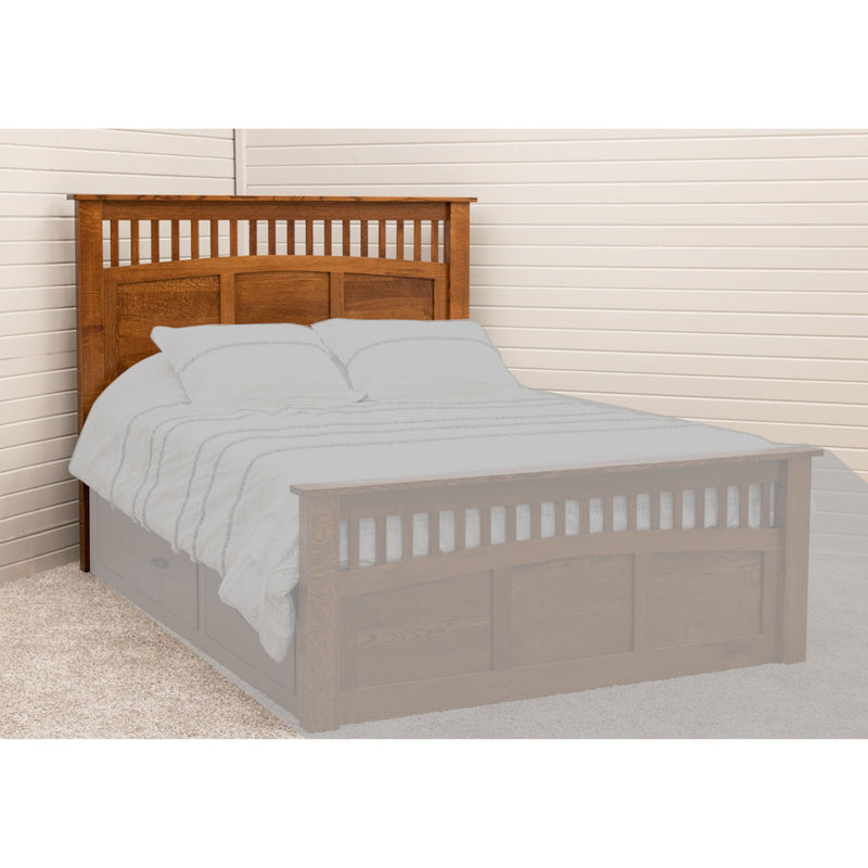 Cortland Amish Mission Solid Wood Headboard Only