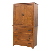 Cortland Mission Armoire