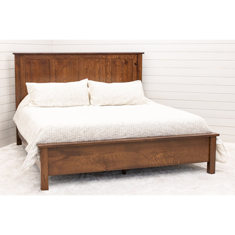 Millersburg Amish Wood Panel Bed