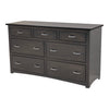 Millersburg Amish 7-Drawer Low Dresser