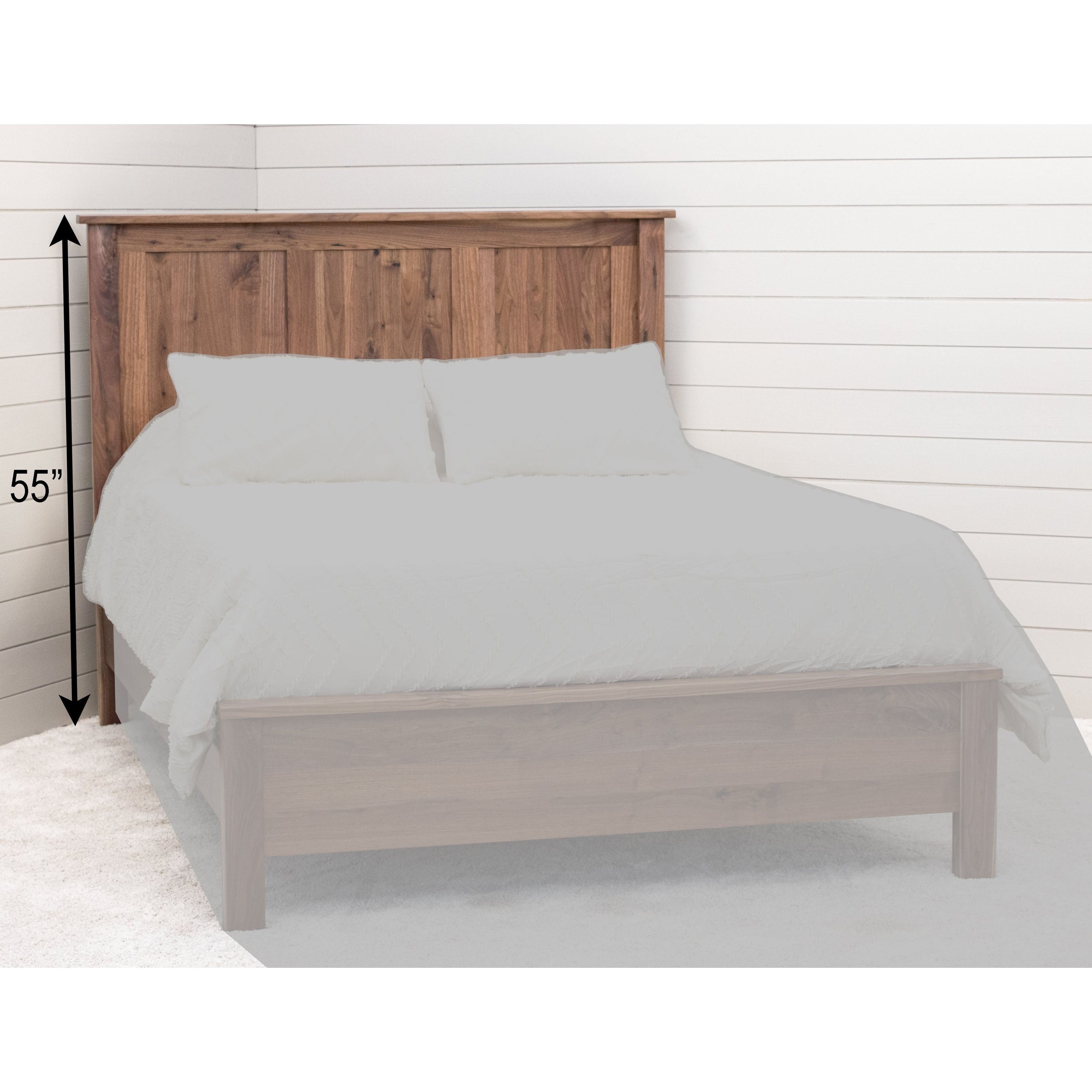 Millersburg Amish Solid Wood Headboard Only