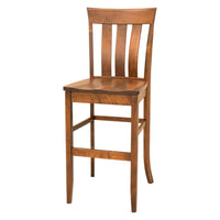 Crestline 24" Maple Wood Stationary Bar Stool | HC