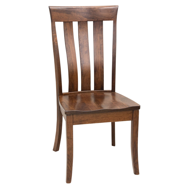 Crestline Cherry Wood Amish Side Dining Chair | ASB
