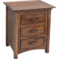 YSF Amish Mission 3-Drawer Nightstand