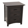 YSF Amish Mission 3-Drawer Nightstand