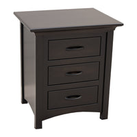 YSF Amish Mission 3-Drawer Nightstand