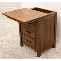 YSF Amish Mission 3-Drawer Nightstand
