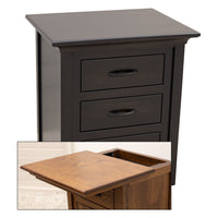 YSF Amish Mission 3-Drawer Nightstand
