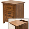 YSF Amish Mission 3-Drawer Nightstand